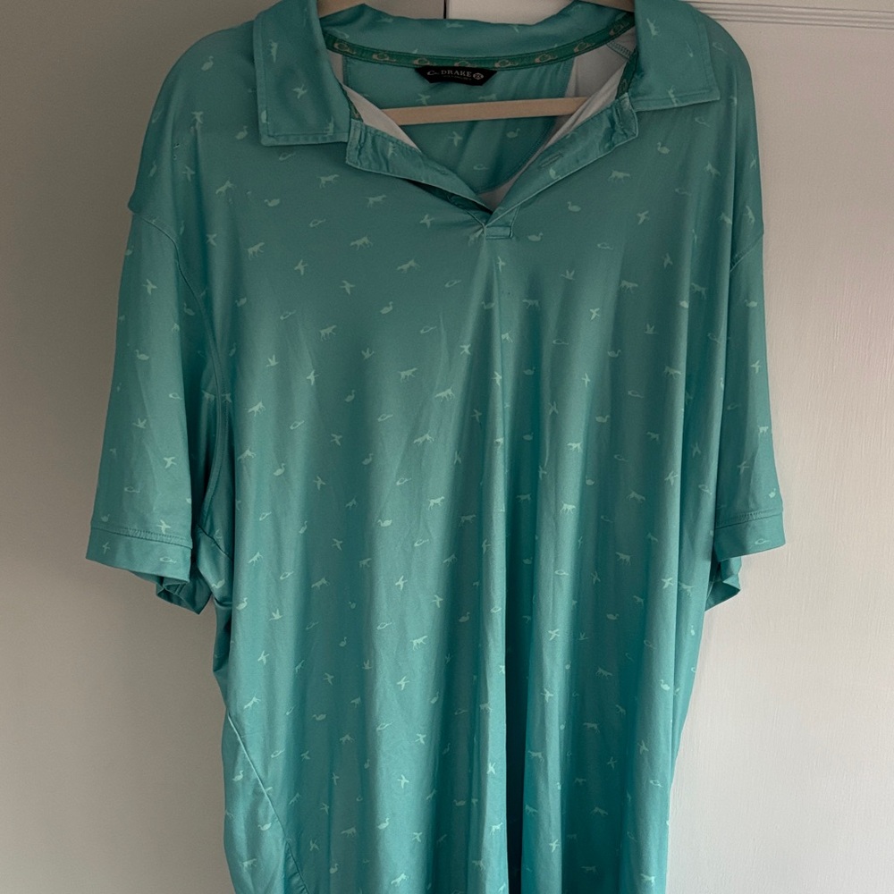 Green Polo Shirt - Drake